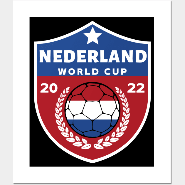 Nederland Voetbal Wall Art by footballomatic